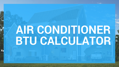Air Conditioner Btu Size Chart