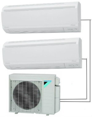 Daikin 2 Zone System